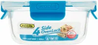 4 Side Lock Oven Dish 520ml Square